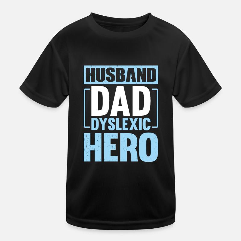 MARI PAPA HÉROS DYSLEXIQUE T-shirt sport Enfant
