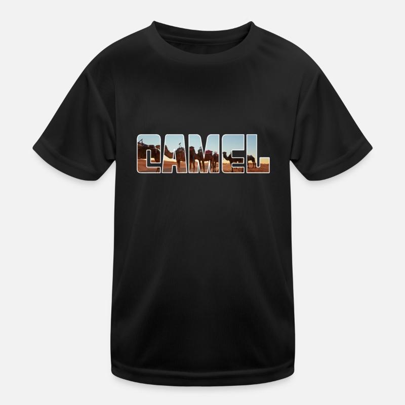 Camel Kids Functional T-Shirt