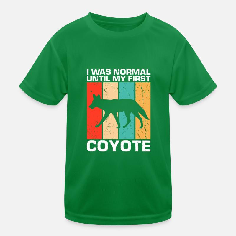 Conception de coyote pour les réacteurs de coyote T-shirt sport Enfant