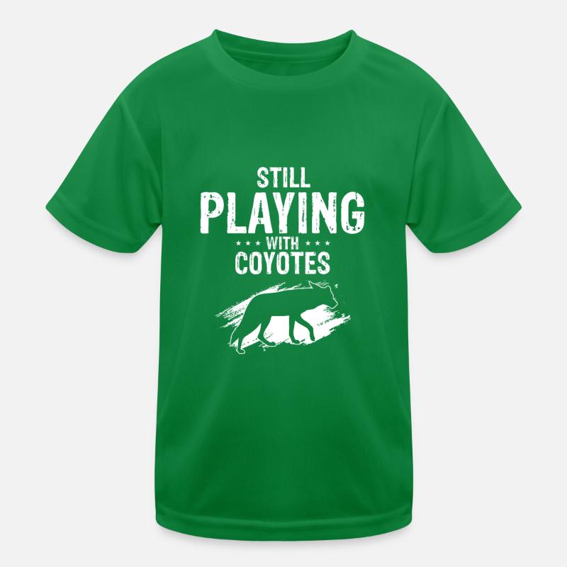 Conception de coyote pour les réacteurs de coyote T-shirt sport Enfant