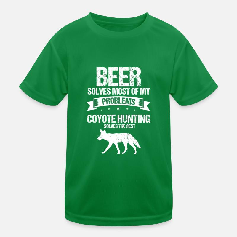 Conception de coyote pour les réacteurs de coyote T-shirt sport Enfant