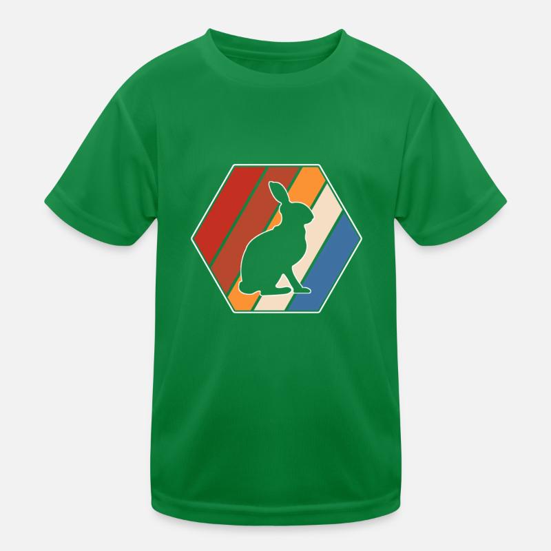 Rabbit Retro Kids Functional T-Shirt