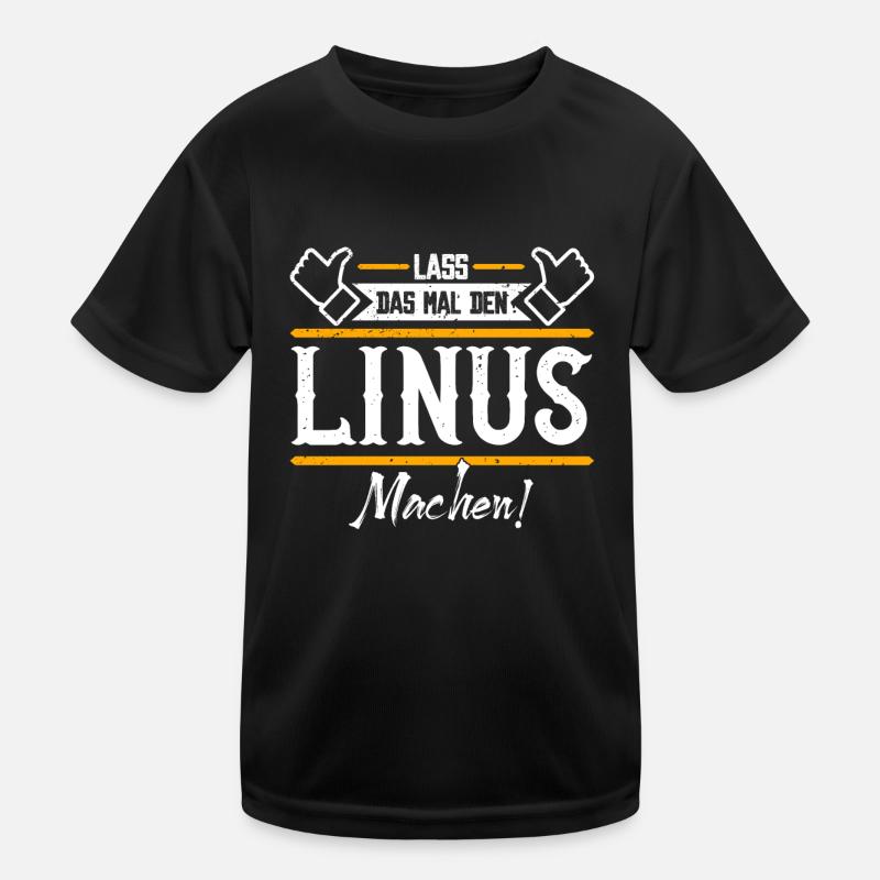 Linus Geschenkidee Geschenk Geburtstag Kinder Funktions-T-Shirt