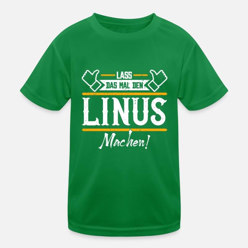 Linus Geschenkidee Geschenk Geburtstag Kinder Funktions-T-Shirt