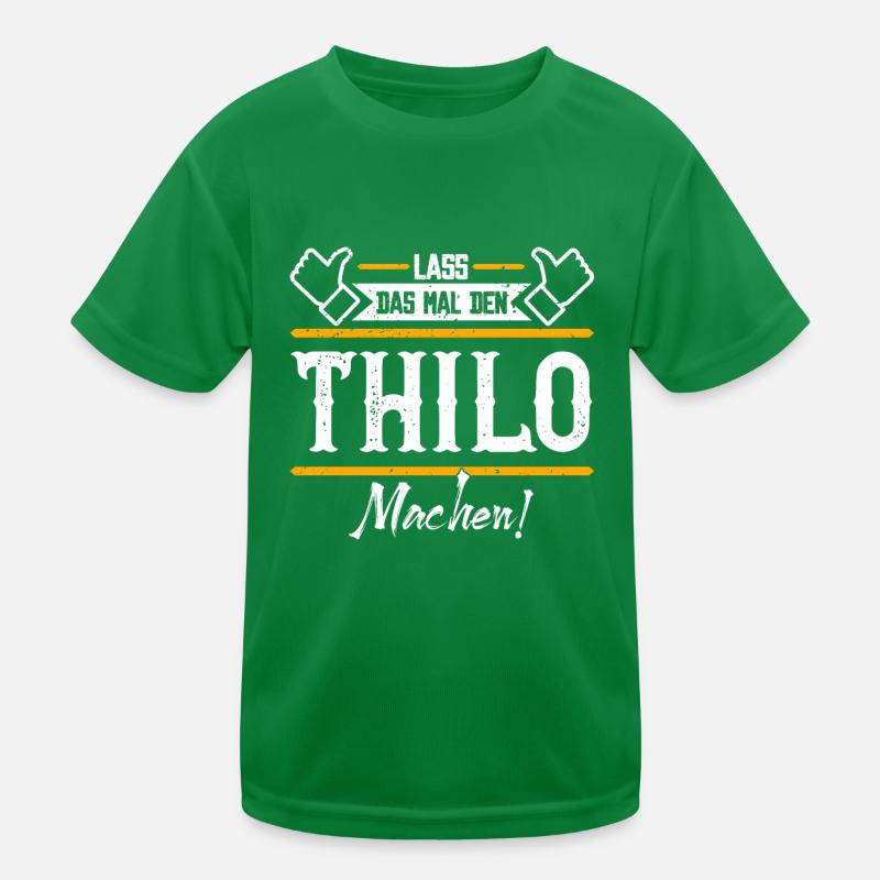 Thilo Geschenkidee Geschenk Geburtstag Kinder Funktions-T-Shirt