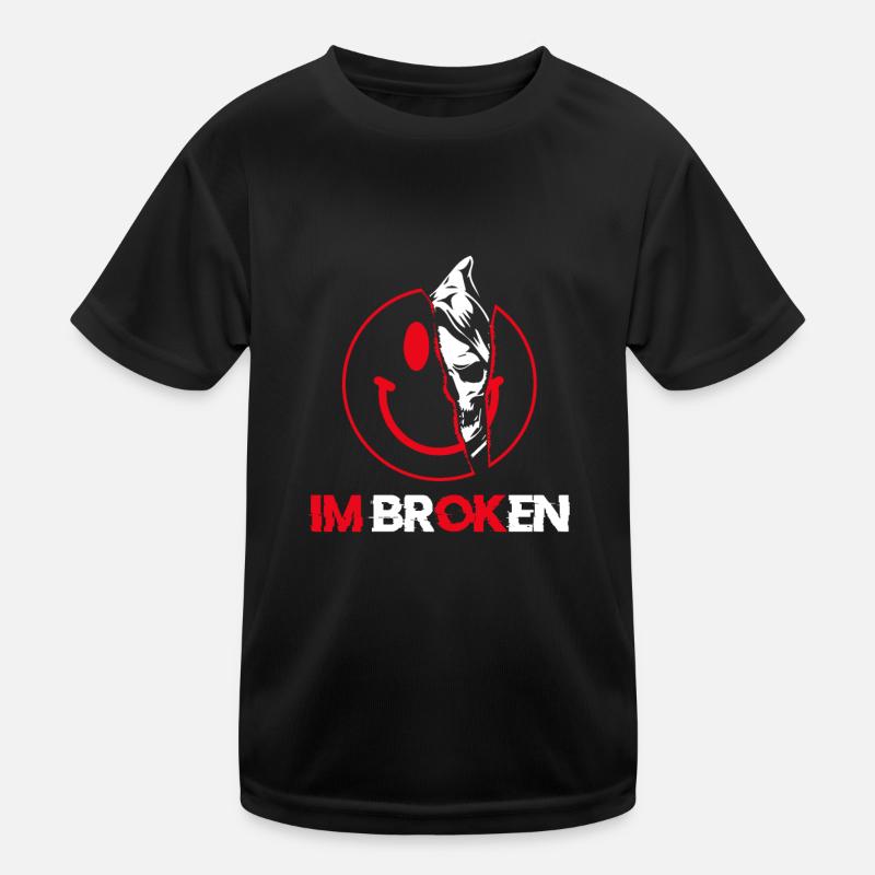 I'm Ok I'm Broken Kinder Funktions-T-Shirt