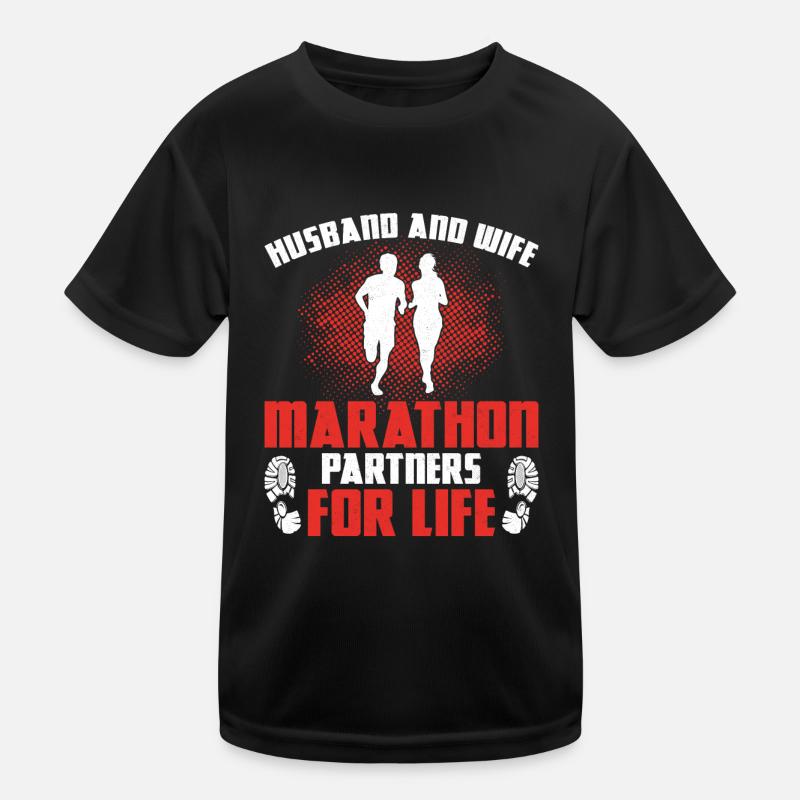 Hardlooploper Halve Marathon Functioneel T-shirt voor kinderen