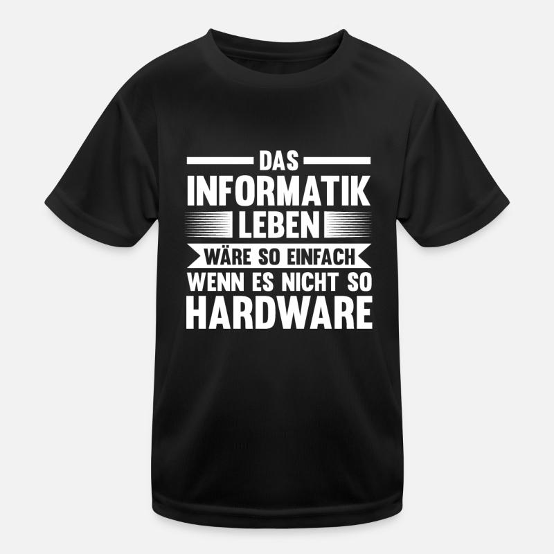 IT Fachmann Informatik Informatiker Programmierer Kinder Funktions-T-Shirt