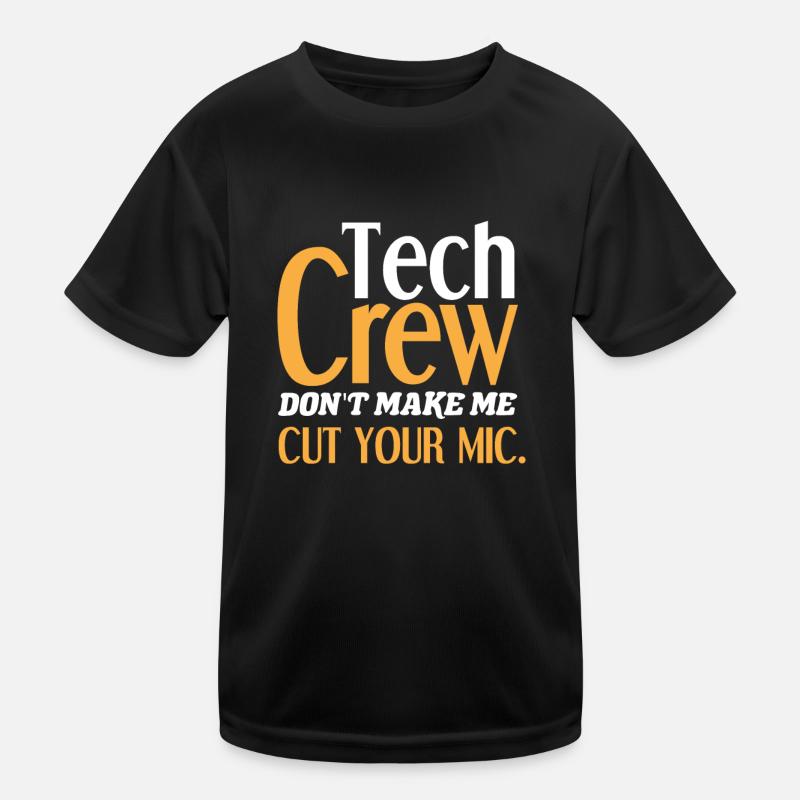 Équipe de techniciens de théâtre T-shirt sport Enfant