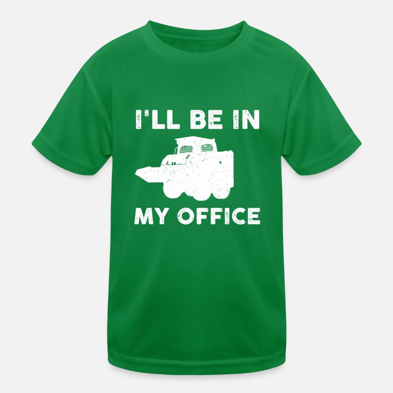 Kompaktlader Spruch Kinder Funktions-T-Shirt