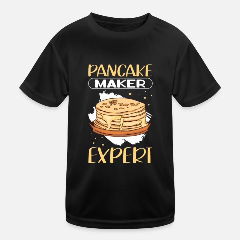 Pfannkuchen | Pancake Eierkuchen Geschenk Kinder Funktions-T-Shirt