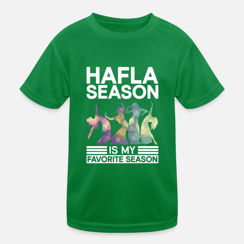Hafla Saison Danseuse du ventre Danseuse du ventre Danseuse T-shirt sport Enfant