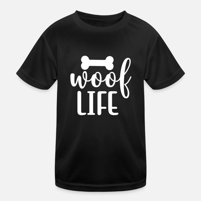 Wuff-Leben Kinder Funktions-T-Shirt