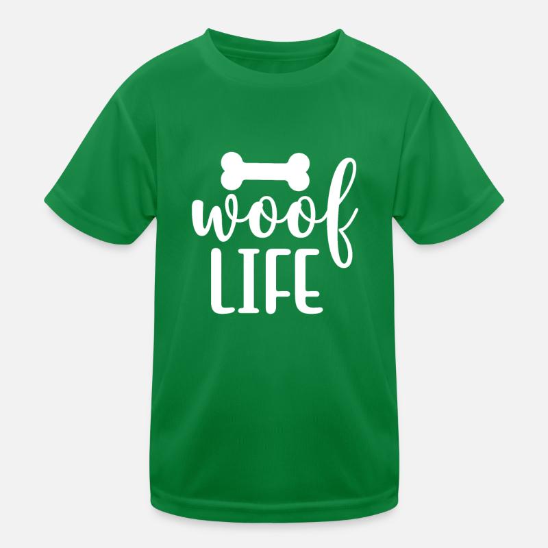 Wuff-Leben Kinder Funktions-T-Shirt