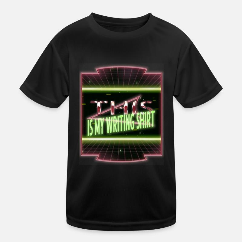 joke geek jokes reading book author editor Kinder Funktions-T-Shirt