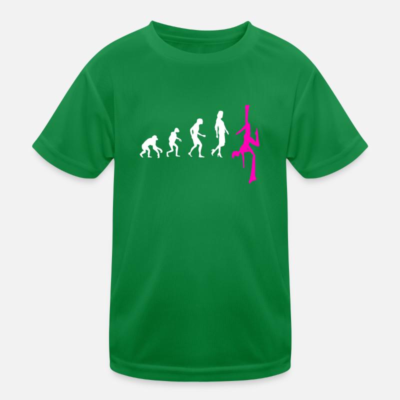 Aerial Silk Evolution - Aerial Circus Kinder Funktions-T-Shirt