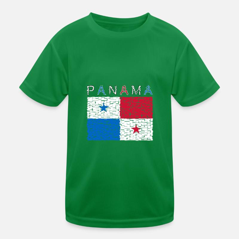 Drapeau du Panama T-shirt sport Enfant