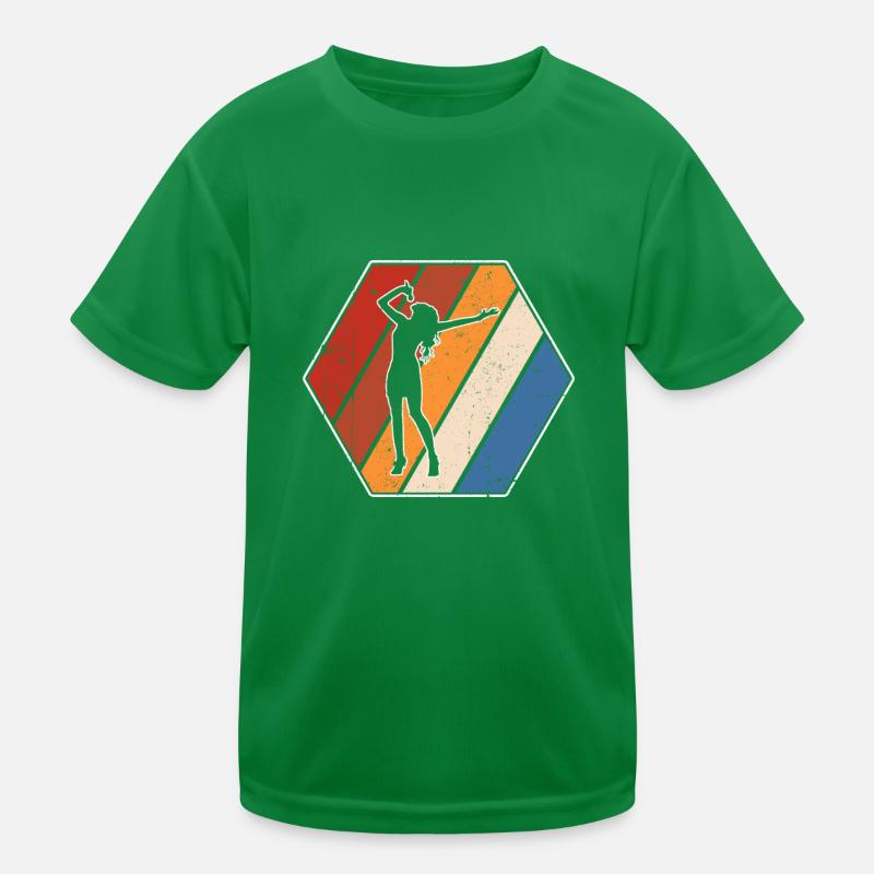Singing Retro Kids Functional T-Shirt