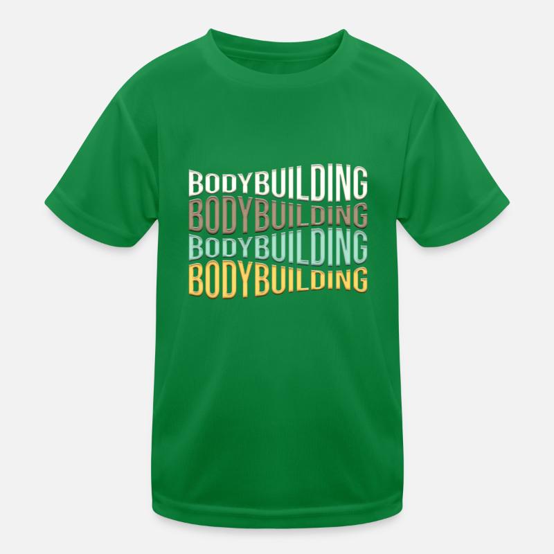 culturisme T-shirt sport Enfant