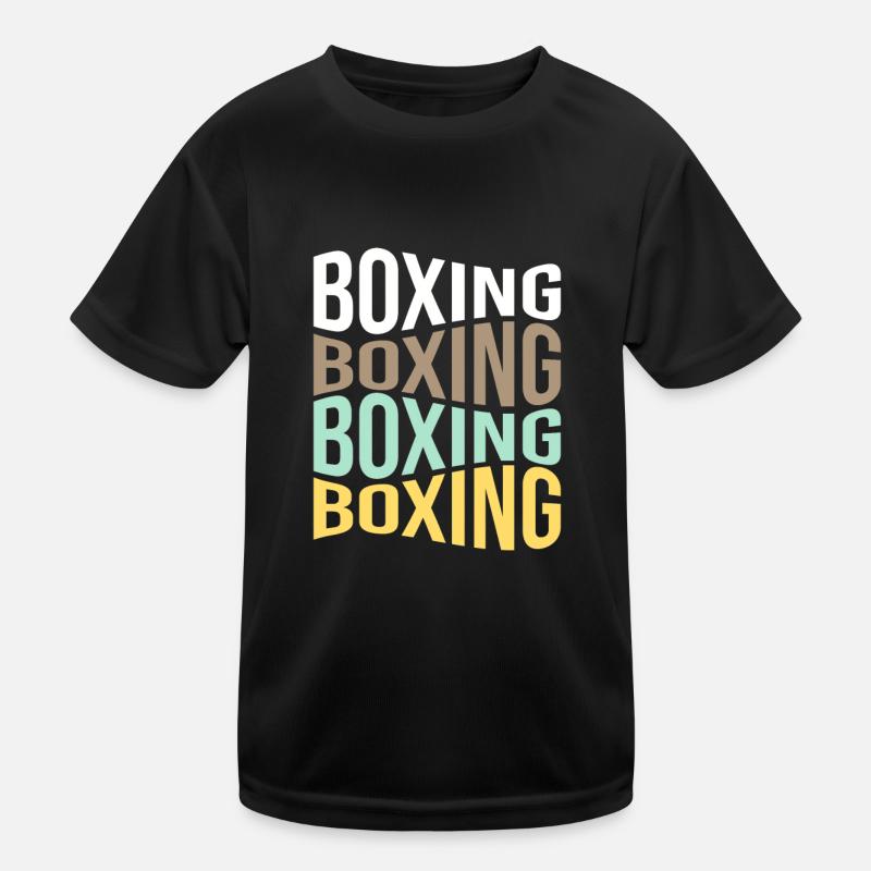 Boxen Kinder Funktions-T-Shirt