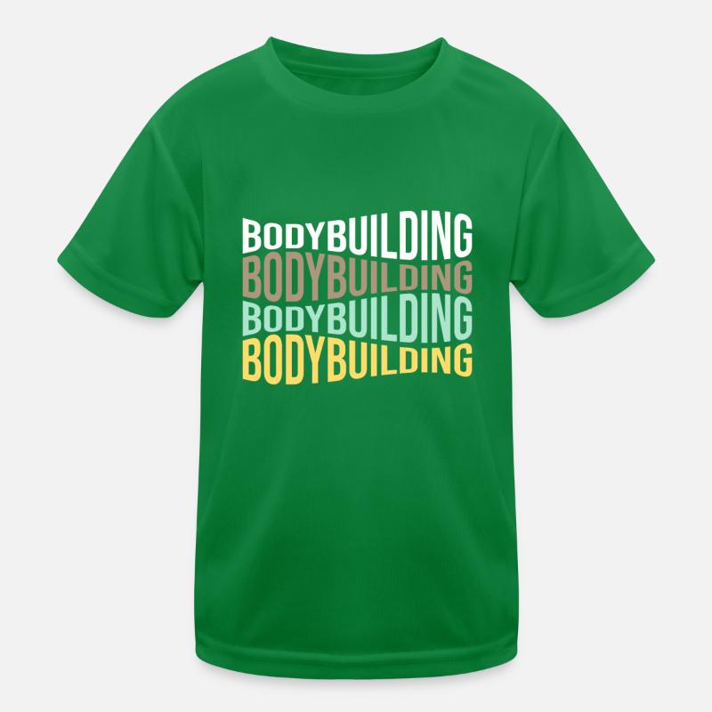 culturisme T-shirt sport Enfant