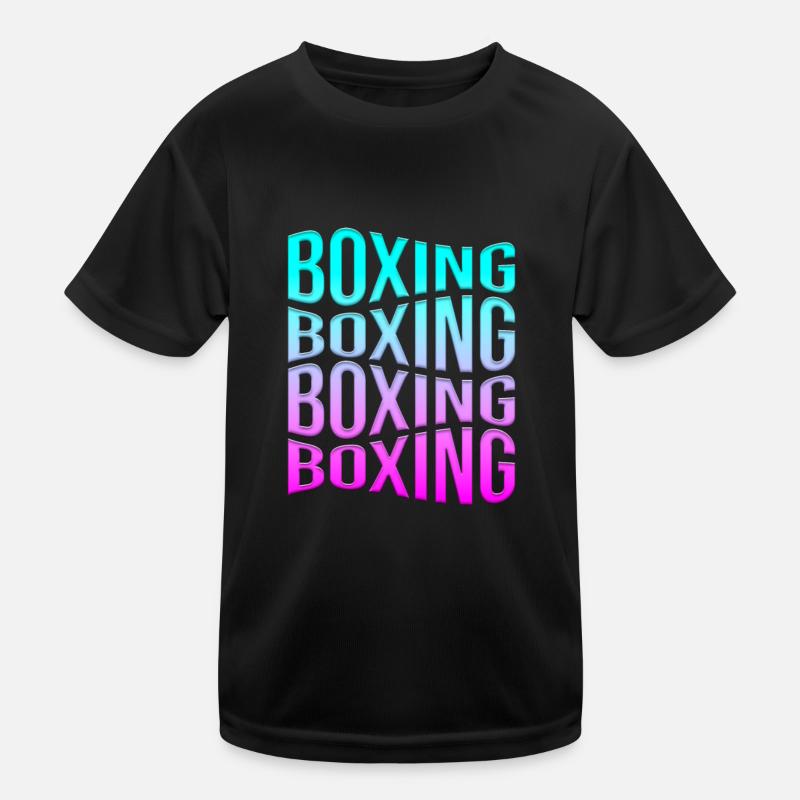 Boxen Kinder Funktions-T-Shirt