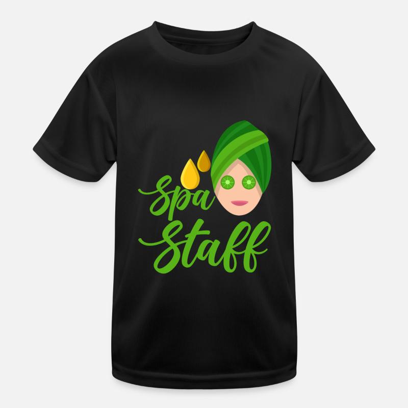 Spa Staff Kids Functional T-Shirt