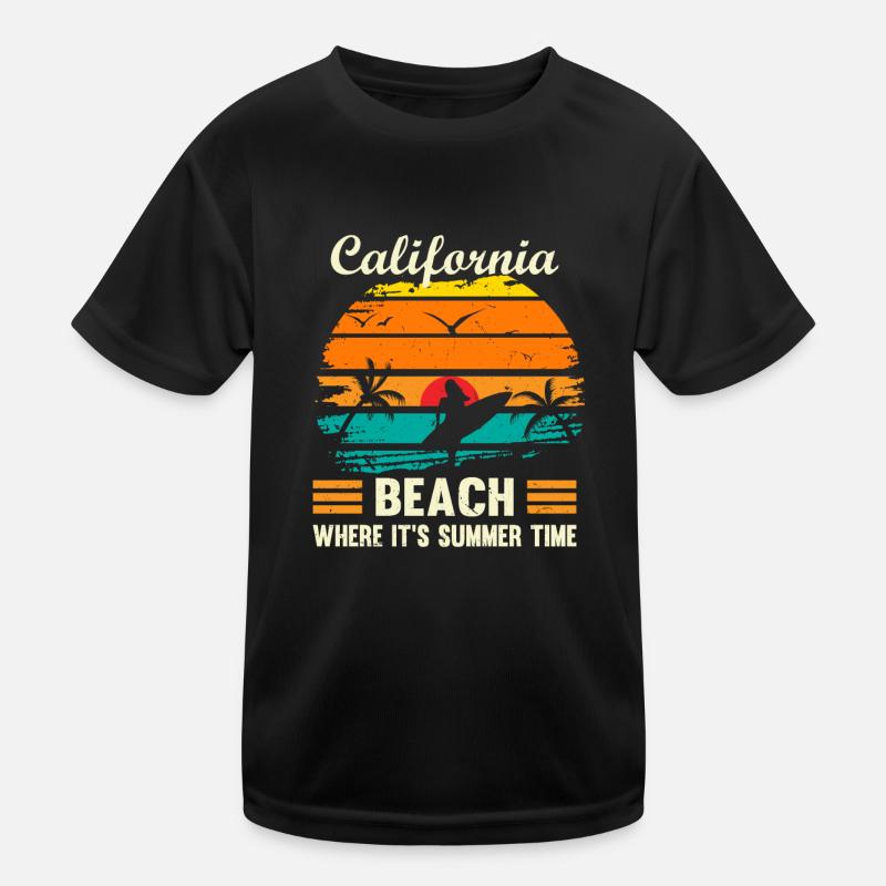 California Beach Kids Functional T-Shirt