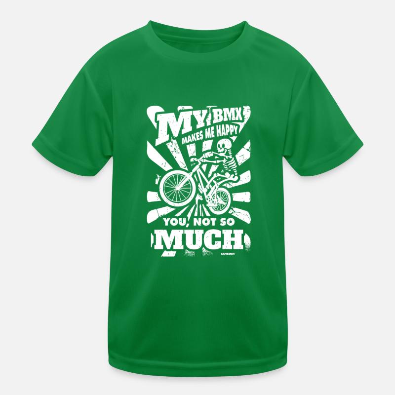 Dicton cool du motard de BMX T-shirt sport Enfant