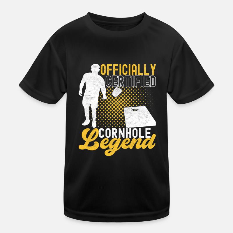 Cornhole Player Cornhole Board T-shirt sport Enfant