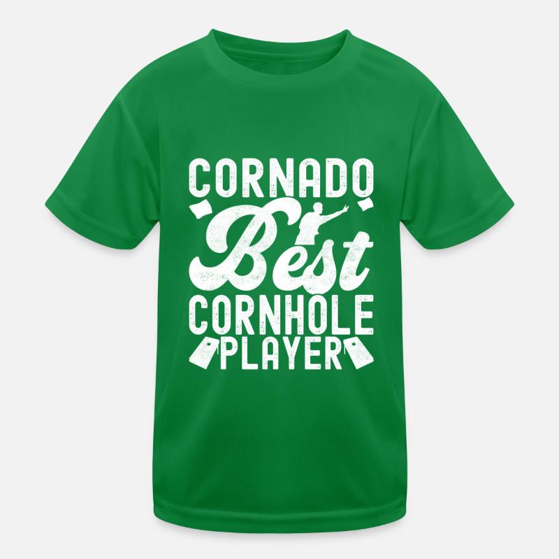 Cornhole Player Cornhole Board T-shirt sport Enfant