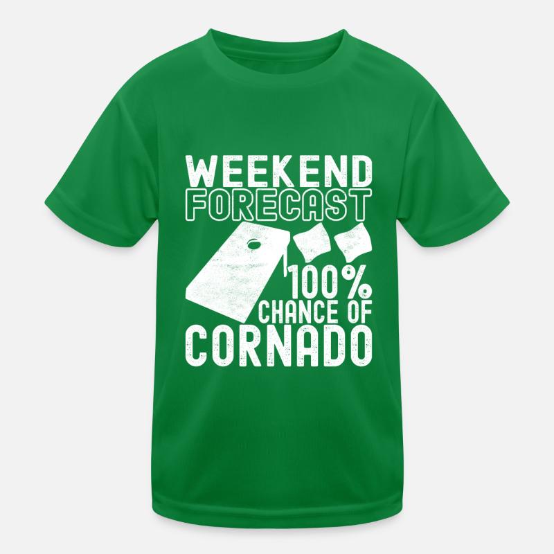 Cornhole Spieler Cornhole Board Kinder Funktions-T-Shirt