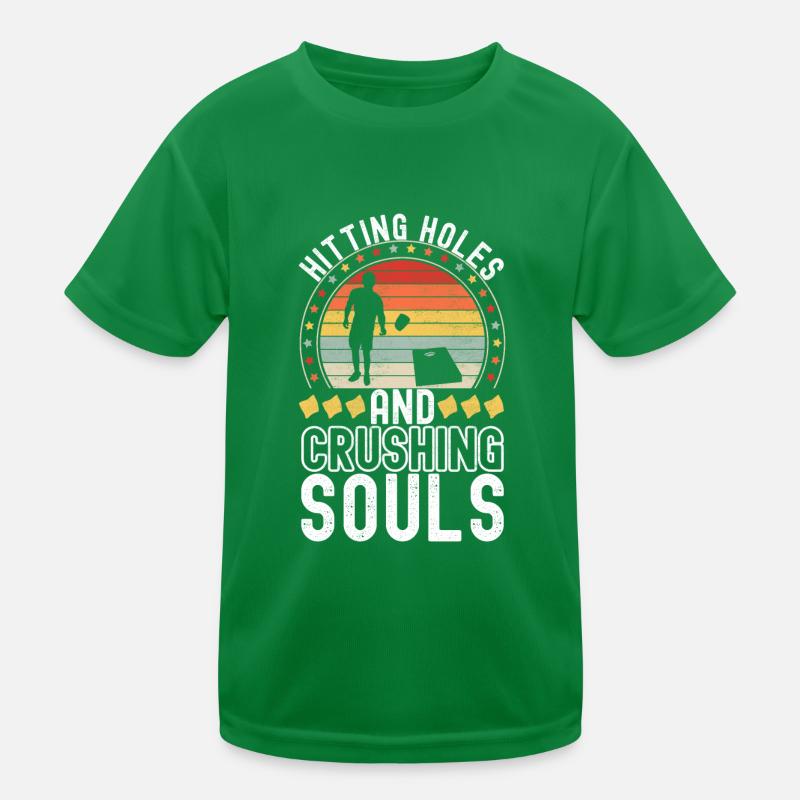 Cornhole Player Cornhole Board T-shirt sport Enfant