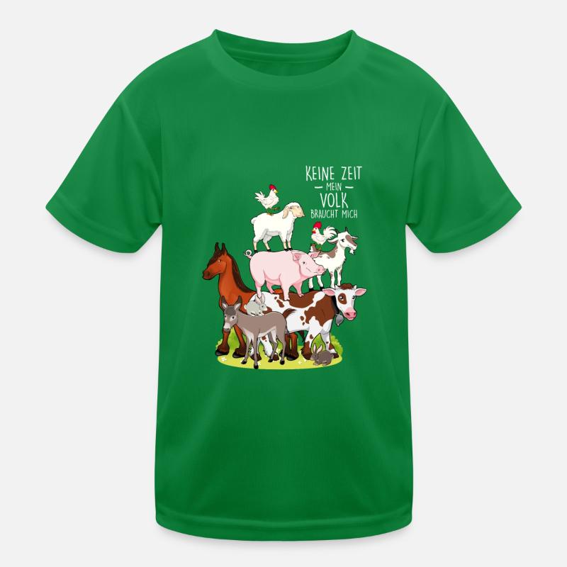 Agriculteur Pas le temps que mon peuple ait besoin de moi T-shirt sport Enfant