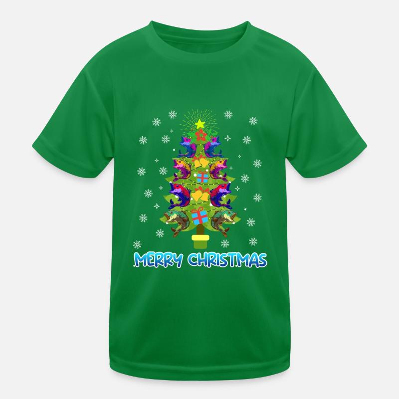 Joyeux pêcheur à la ligne T-shirt sport Enfant