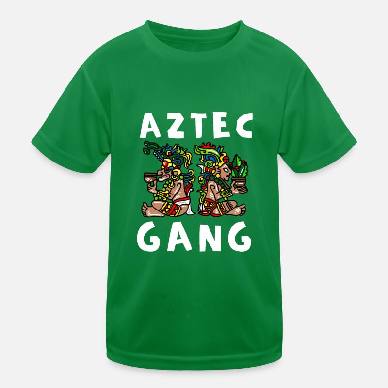 Calendario Azteca Mexican Heritage Maya Aztec T-shirt sport Enfant