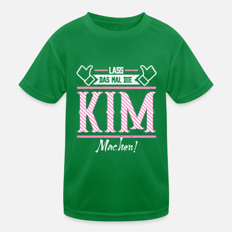 Kim Geschenkidee Geschenk Geburtstag Kinder Funktions-T-Shirt