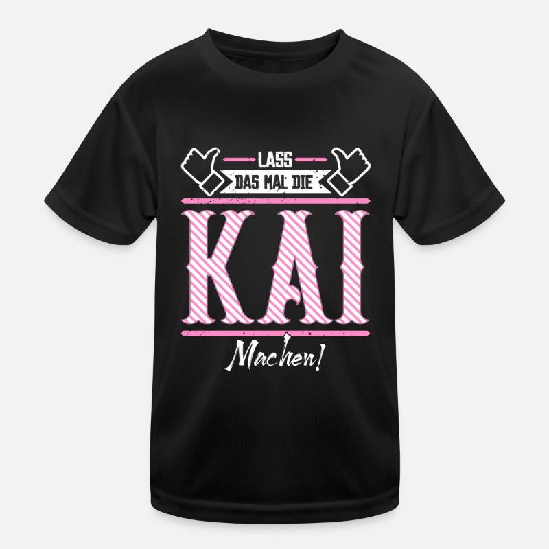 Kai Geschenkidee Geschenk Geburtstag Kinder Funktions-T-Shirt