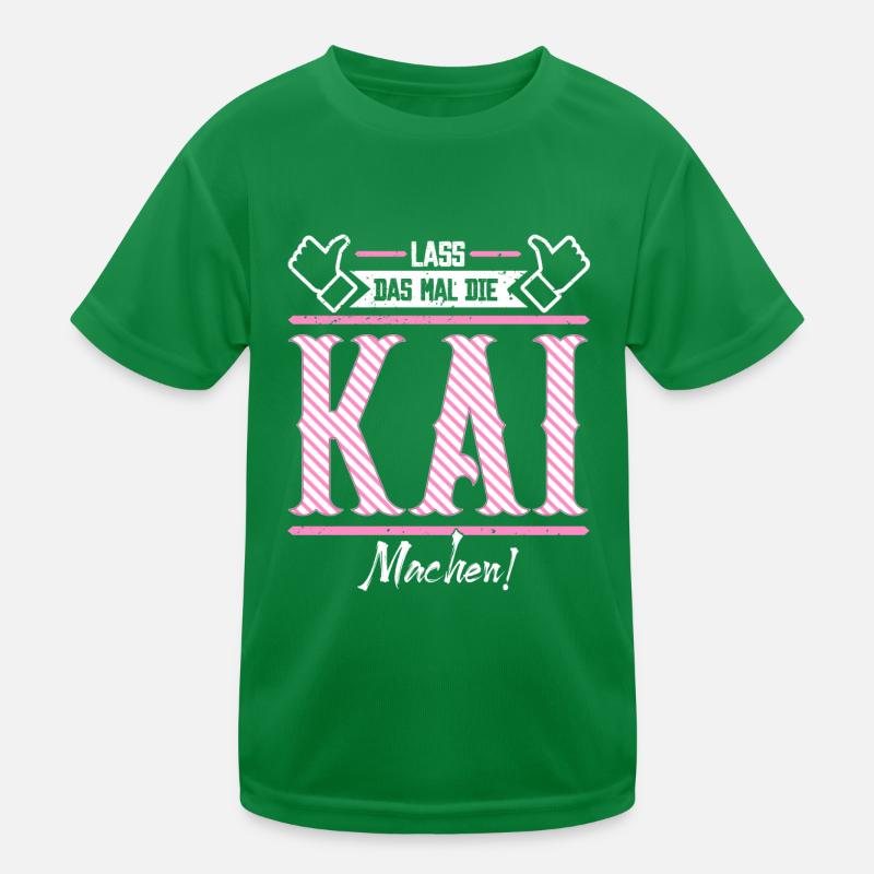 Kai Geschenkidee Geschenk Geburtstag Kinder Funktions-T-Shirt