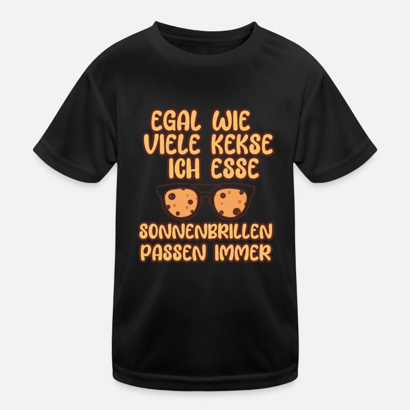 Schokoladen Plätzchen Weihnachten Kinder Funktions-T-Shirt