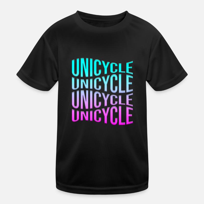 Unicycle Kids Functional T-Shirt