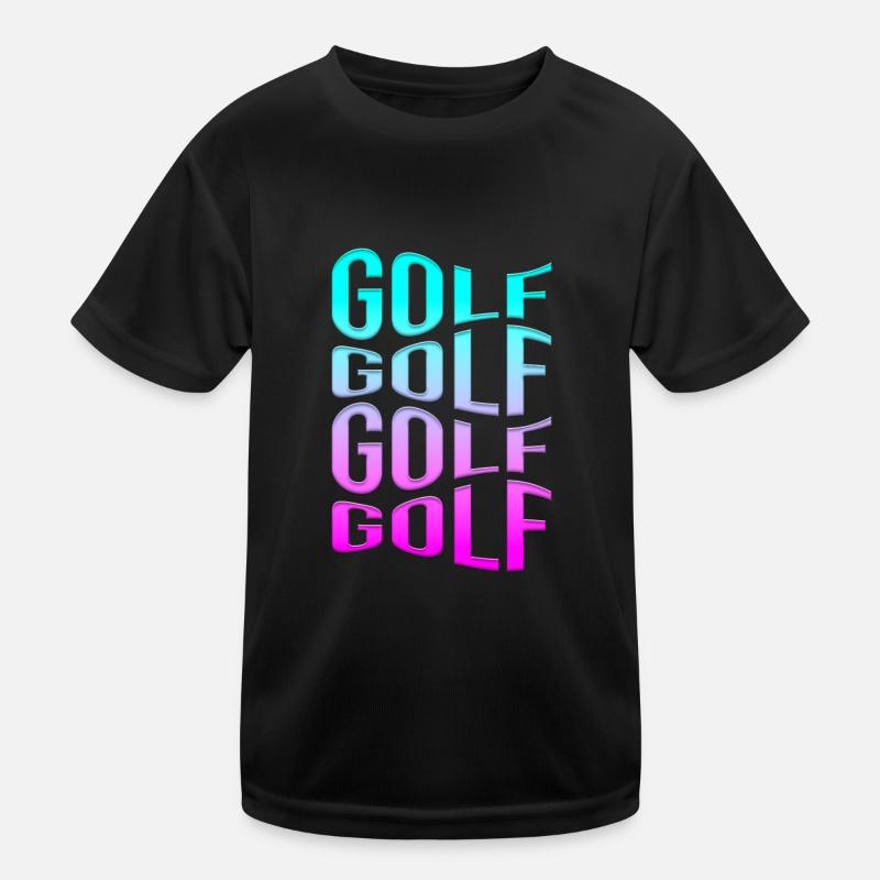 golf Kinder Funktions-T-Shirt