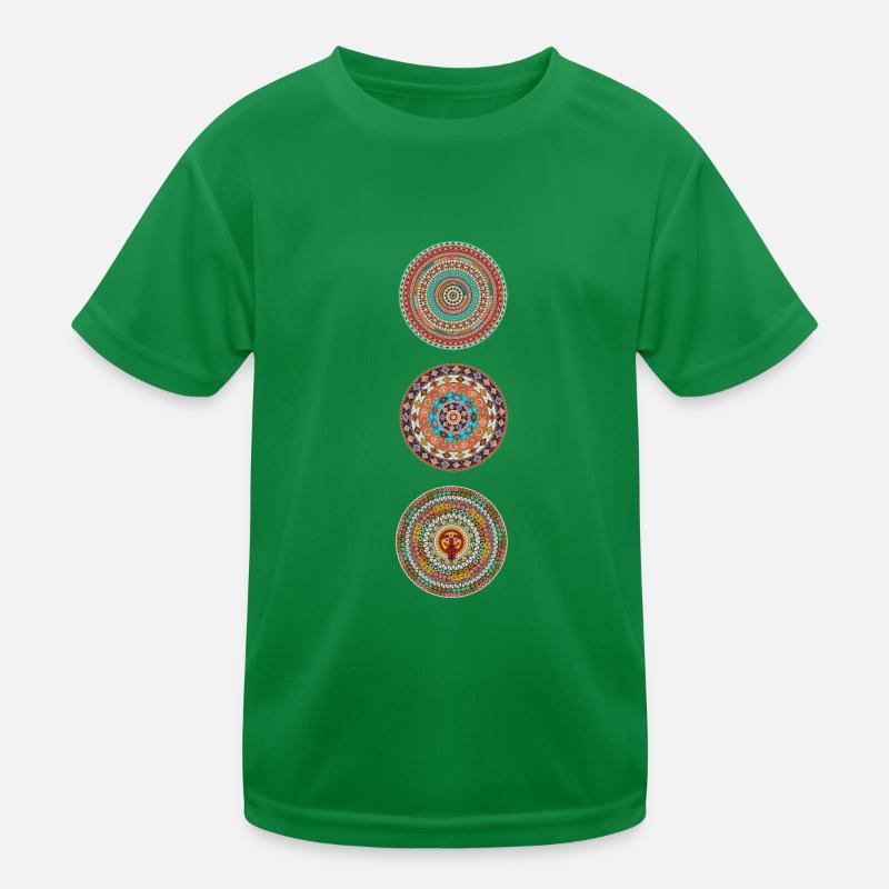 Calendario Azteca Mexican Heritage Mayan Aztec Kids Functional T-Shirt