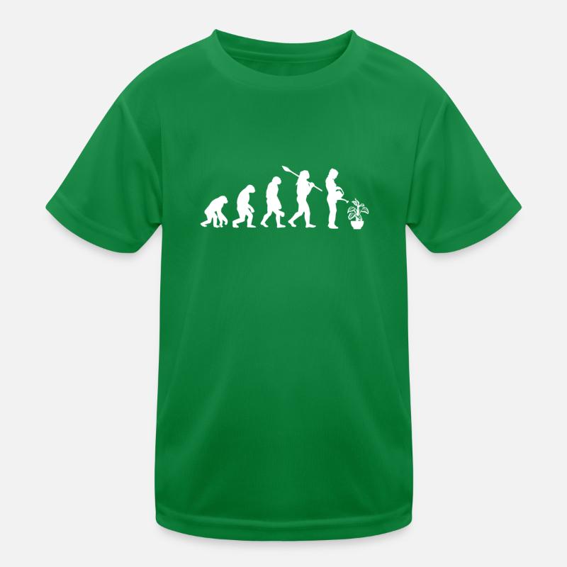 Evolution Jardinier Plante Dieffenbachia T-shirt sport Enfant