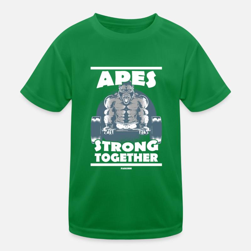Des singes forts ensemble T-shirt sport Enfant