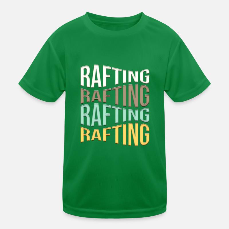 rafting Kids Functional T-Shirt
