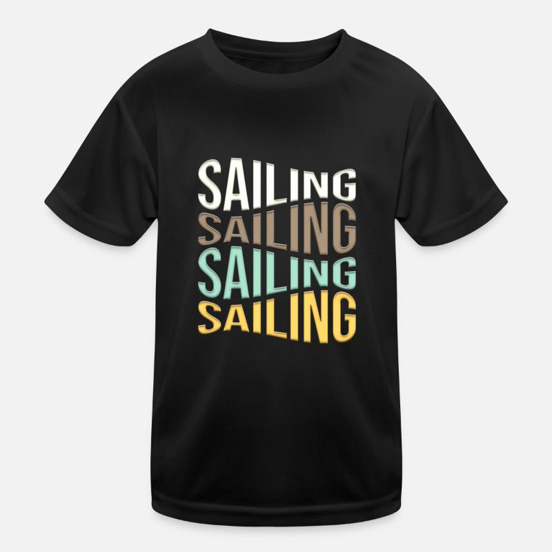 Segeln Kinder Funktions-T-Shirt