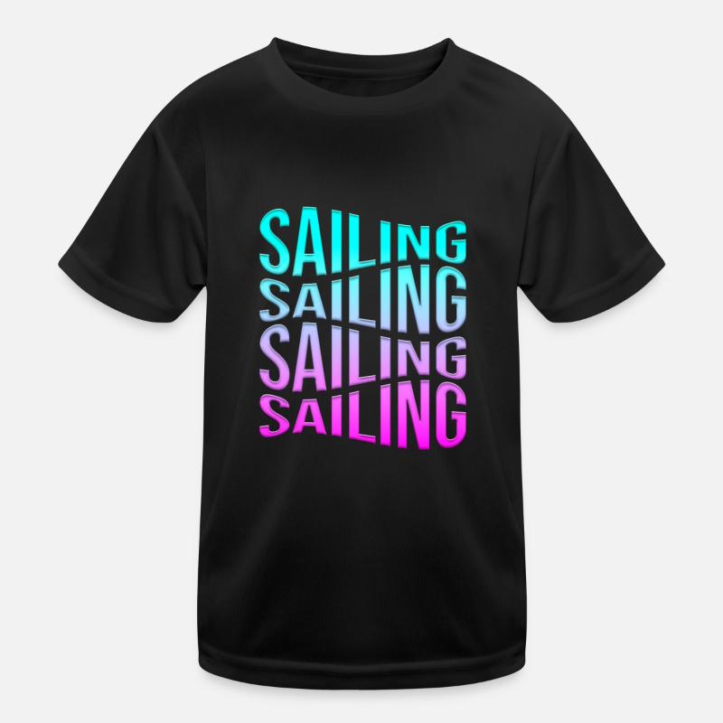 Segeln Kinder Funktions-T-Shirt