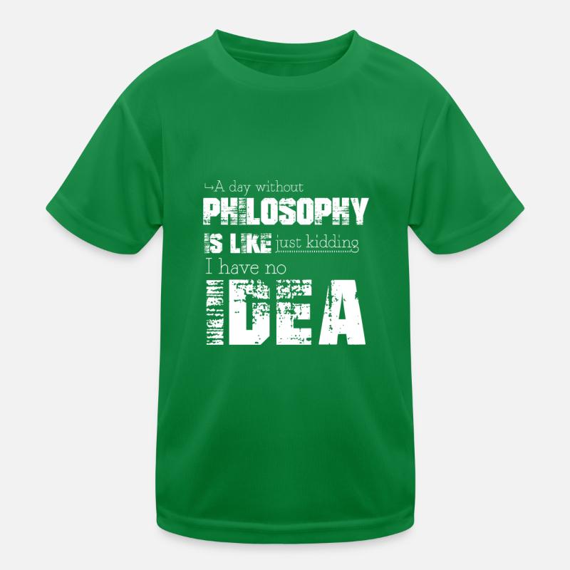 Philosophy Kids Functional T-Shirt