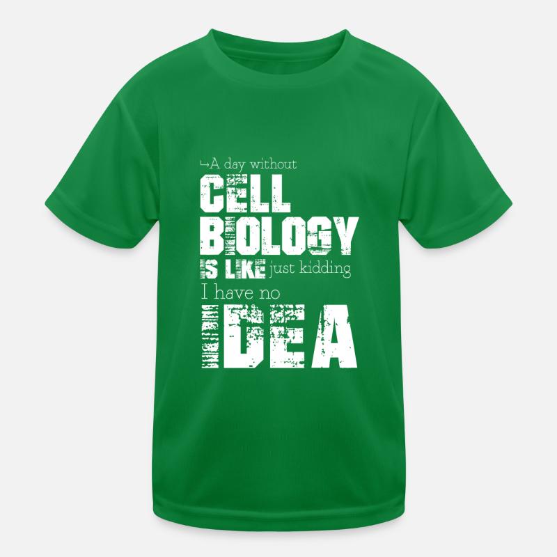 Cell biology Kids Functional T-Shirt